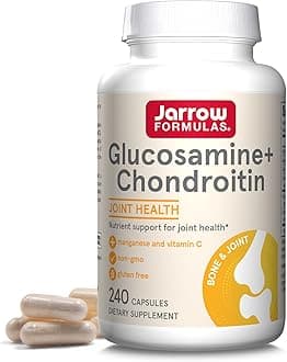 Jarrow Formulas, Glucosamine + Chondroitin + MSM , 240 Capsules