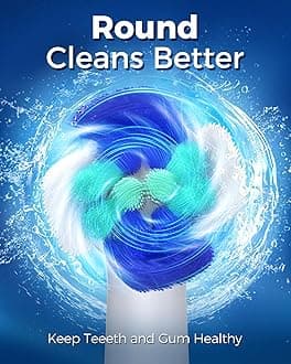 TEETHEORY Rotating Electric Toothbrush for Adults with 8 Brush Heads (2 Types), 4 Modes Deep Clean Electric Toothbrush with Rechargeable Power and 2 Min Smart Timer, Fast Charge Yellow