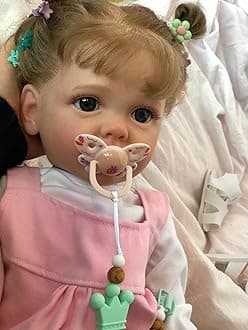 Lifelike Reborn Baby Dolls Girl Silicone Full Body 22 Inch 55cm Real Reborn Girl Baby Waterproof Bath Cuter Toddler Doll Gifts