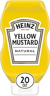 Heinz Yellow Mustard, 20 oz Bottle