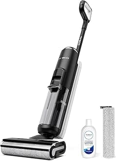 Floor ONE S6 Cordless Wet Dry Vacuum Floor Cleaner Mop All-in-One for Hard Floors, LED Display, Long Runtime, Floor Washer Great for Sticky Messes, Dual-Sided Edge Cleaning, Self-Cleaning