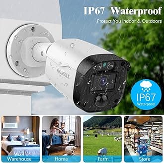 HD 5MP Definition Wired Security Camera System Outdoor Home Surveillance Cameras CCTV Camera Security System Indoor Video Surveillance CCTV DVR Systems