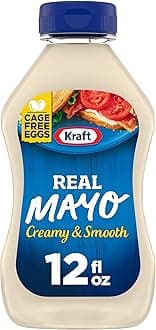 Real Mayo Creamy & Smooth Mayonnaise, 12 fl oz Bottle