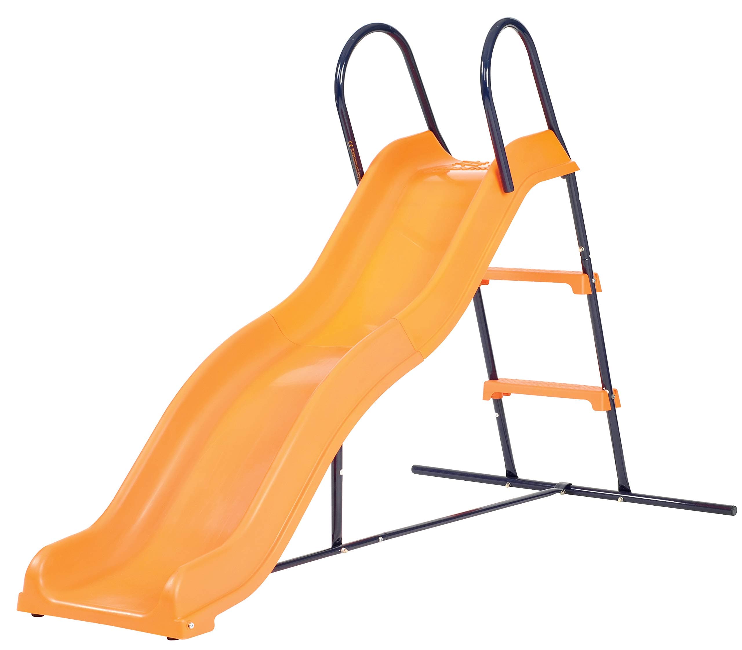 Hedstrom Wavy Slide - Durable Steel Frame, Easy Assembly, Enhanced Safety Features - Perfect for Outdoor Fun - Recommended Age 3-10 Years - Dimensions: 116.5cm x 96cm x 180cm