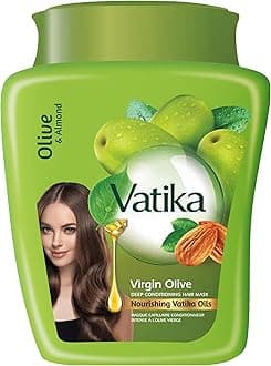 Dabur Vatika Deep Conditioning (Olive) Hair Mask (For Dry, Dull & Lifeless Hair) 500g
