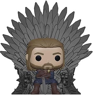 Funko 56791 POP Deluxe: GOT Ned Stark on Throne, Muticolour