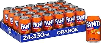Fanta Can Orange 330 ml (Pack of 24)