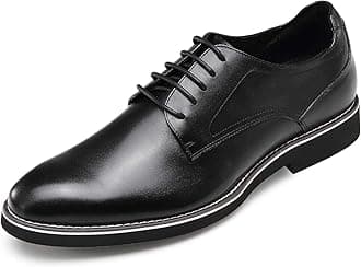 CHAMARIPAMen's Elevator Shoes - 1.95'' Men Dress Shoes Invisible Height Increasing Shoes - H01052F051D, 8 UK