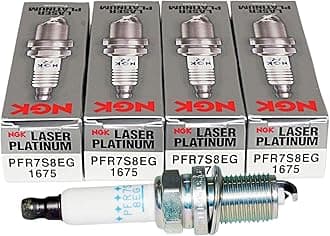 NGK (1675) PFR7S8EG Spark Plug - Pack of 4
