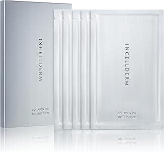 Collagen 100 Melting Sheet Mask | Collagen-Infused Formula | Ultra-Fine Fiber Technology for Optimized Absorption and Hydration | Supports Skin Smoothness and Elasticity