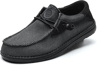 Grand Attack Men's Slip On Loafers Shoes-Soft Sole Walking Shoes for Men,Comfortable,Lightweight Work Shoes,Travel, Driving Boat Shoes,Brown Size10.5, Brown, 10.5