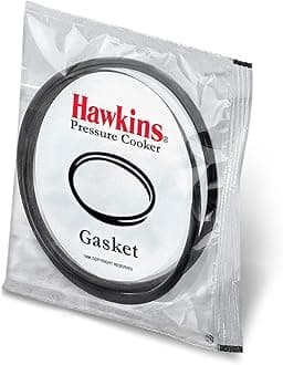 Hawkins Aluminium Gasket For 2 Litre To 3 Litre, 4 Litre Tall Hawkins Pressure Cookers | Miss Mary 3.5 Litre Pressure Cookers | All Contura 4 Litre Pressure Cookers (Baby Gasket BG), 4 Liter,Black