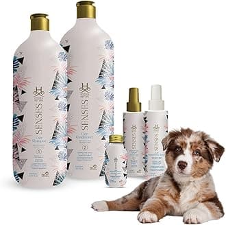 Hydra Spa Senses Care Pack for Professional Pet Groomers, Pet Grooming Kit for Dogs & Cats, Ideal for Maintenance & Extra Care Treatment, Includes: 1 Shampoo, Conditioner, Booster & Much More