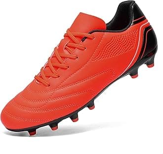 HaloTeam Soccer Shoes Mens Cleats Outdoor Professional Training Turf Football Boots Breathable Athletic Sneaker for AG/FG 6.5 US-11 US