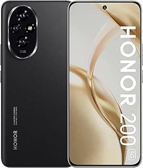 HONOR 200 5G 12GB RAM + 256GB Dual SIM Black With Free GIFTS - UAE Version
