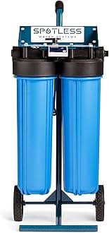 Spotless Water Systems - DIC-20B, W/Integrated Bypass | Simple Window, Solar Panel, RV & Car Wash System, Works for All Vehicles, Motorcycles, Bikes, Boats, Planes, Yachts, Towel Drying Eliminated