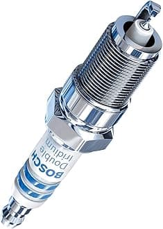 Bosch 9604 Double Iridium OE Replacement Spark Plug, Up to 4X Longer Life (1 Pk) Acura: CL EL MDX TL; Dodge: Durango Ram; Honda: Accord Civic CR-V Insight Odyssey Pilot; Ford; Chevrolet; Jeep; Mazda, Mitsubishi