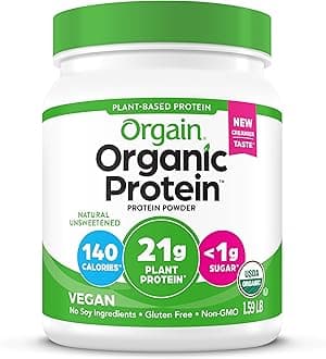 Orgain Organic Plant Protein Unflavoured 1. 59 Pound