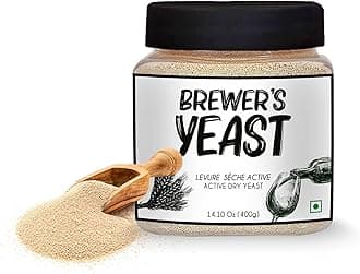 Brewer's Yeast for Making Wine | Fast Fermentation Wine Yeast | High Tolerance 15% V/V (WINE YEAST 400GM)