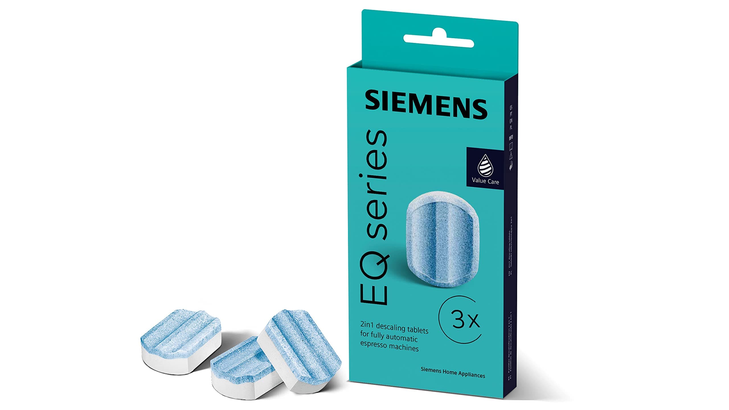 Siemens Descaling Tablets, Plastic