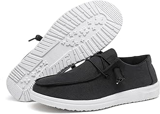 betyswear Womens Loafers Women Shoes Casual Slip-On Canvas Shoes Breathable Lightweight Boat Shoes for Women
