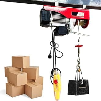 1.5hp PA 500kg 30 meter Mini Electric Hoist Material Handling With Copper Motor Single Phase | Winch Construction Mini Hoist Motor (Without Trolley)(Safe load 200-250kg)