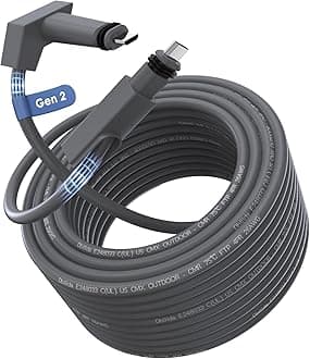 DbilidaStarlink Cable 100 FT, CMX CMR Rated 26AWG Starlink Replacement Cable 1200Mbps, Starlink Rectangular Satellite Replacement Gen 2 Cable, Starlink Extension Cable for Starlink Actuated Gen 2