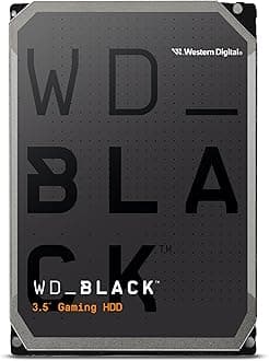 Western Digital 8TB WD_Black Performance Internal Hard Drive HDD - 7200 RPM, SATA 6 Gb/s, 256 MB Cache, 3.5" - WD8002FZBX