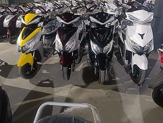 ULTRABIKES Roar Electric Scooter with 48V 32AH Lithium Ion Battery | 2 Year Warranty on Battery | 60 KM Range on Single Charge | 3 Speed Modes | USB Charging Facility I 45 KMPH TOP Speed (Blue)