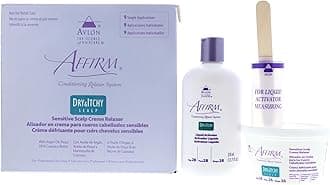 Affirm Dry and Itchy Scalp Sensitive Scalp Formula Relaxer, 12 Piece Set