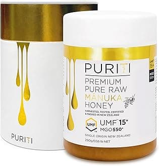 PREMIUM Raw Manuka Honey, Certified UMF 15 (MGO 550+), New Zealand (250g)