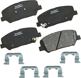 Bendix Premium SBC1413 Ceramic Front Brake Pads for Hyundai Genesis Coupe 2016-2010, Veloster 2016, Kia Optima 2015-2011
