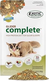 - Exotic Nutrition Glider Complete 5 lb | Natural Fruit Bits | Sugar Glider Food