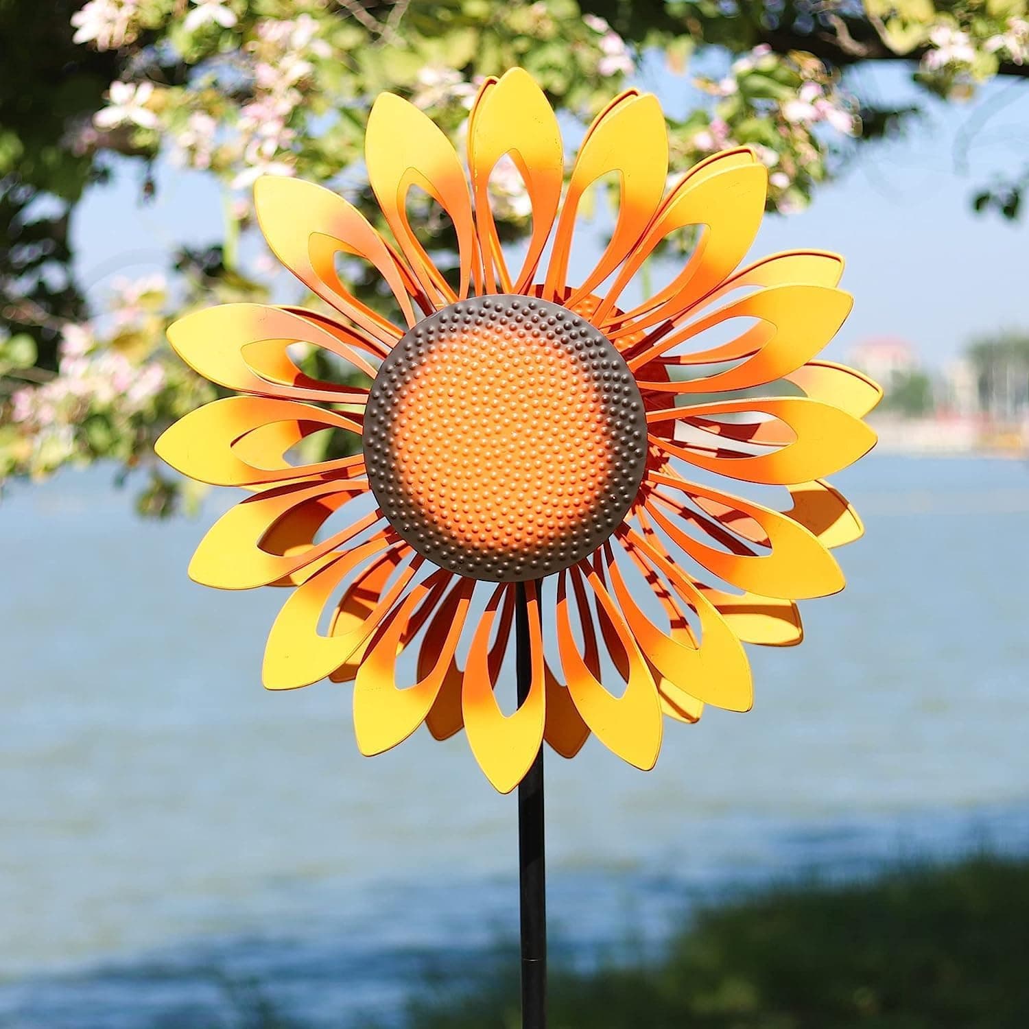 Sunflower Wind Spinner
