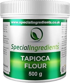 Tapioca Flour/Tapioca Starch 500g Premium Quality, Non-GMO, Gluten Free – Recyclable Container