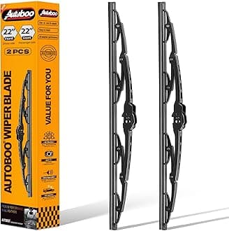 22"+22" Windshield Wipers Replacement for Dodge Ram 1500/2500/3500/4500 2009 2010 2011 2012 2013 2014 2015 2016 2017 2018-Original Factory Quality (Pack of 2)