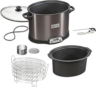 Weston 2-in-1 10 Quart XL Smoker/Slow Cooker