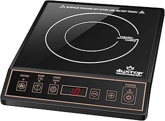 1800W Portable Induction Cooktop Countertop Burner, Gold 9120MC/BT-M20B