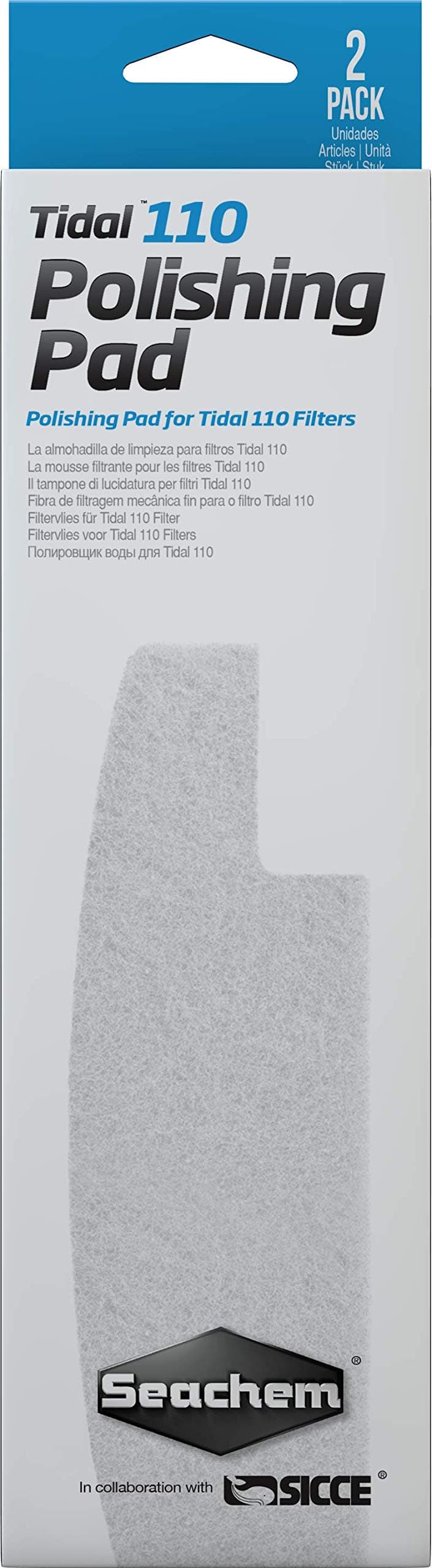 Seachem Tidal 110 Filter Polishing Pad (2 Pack)