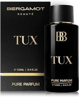 Bergamot Beaute TUX Pure Parfum | Grapefruit, Leather & Amber | 12+ Hrs Long Lasting Perfume for Men | Higher Concentration than Eau De Parfum 100ML