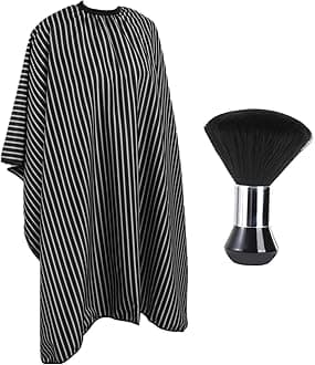 YELEGAI Professional Hair Cutting Cape with Neck Duster Brush, Large Size Sal...