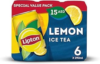 Lemon Ice Tea, Non-Carbonated Refreshing Drink, 290mlx6