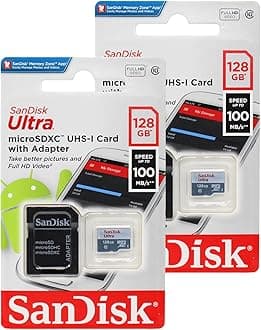 128GB X2 (256GB) MicroSD HC Ultra Uhs-1 Memory Card