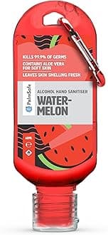Palm Safe Watermelon Alcohol Hand Sanitiser 60 ml Clip Bottles