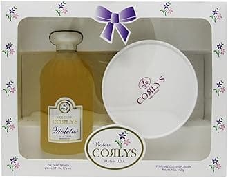 Corlys Violet Baby Cologne and Perfumed Dusting Powder