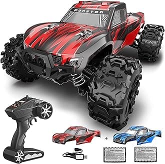 25MPH Fast RC Car for Boys – 1:18 Scale Off-Road 4x4 Rock Crawler, Waterproof All-Terrain Truck with 2.4GHz Control & Extra Battery