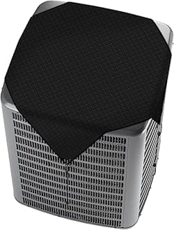 Windscreen4less Outdoor A/C Unit Waterproof Cover for Outside Air Conditioner AC Compressor Condenser 36''x36'' Keep Out Leaves Breathable for Winter