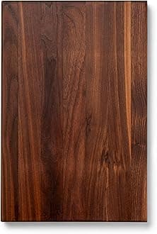 John Boos Cutting Board, Walnut Wood, 18 Inches x 12 Inches x 1.5 Inches