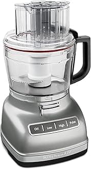 KitchenAid KFP1133CU 11 Cup Food Processor with Exactslice System - Contour Silver