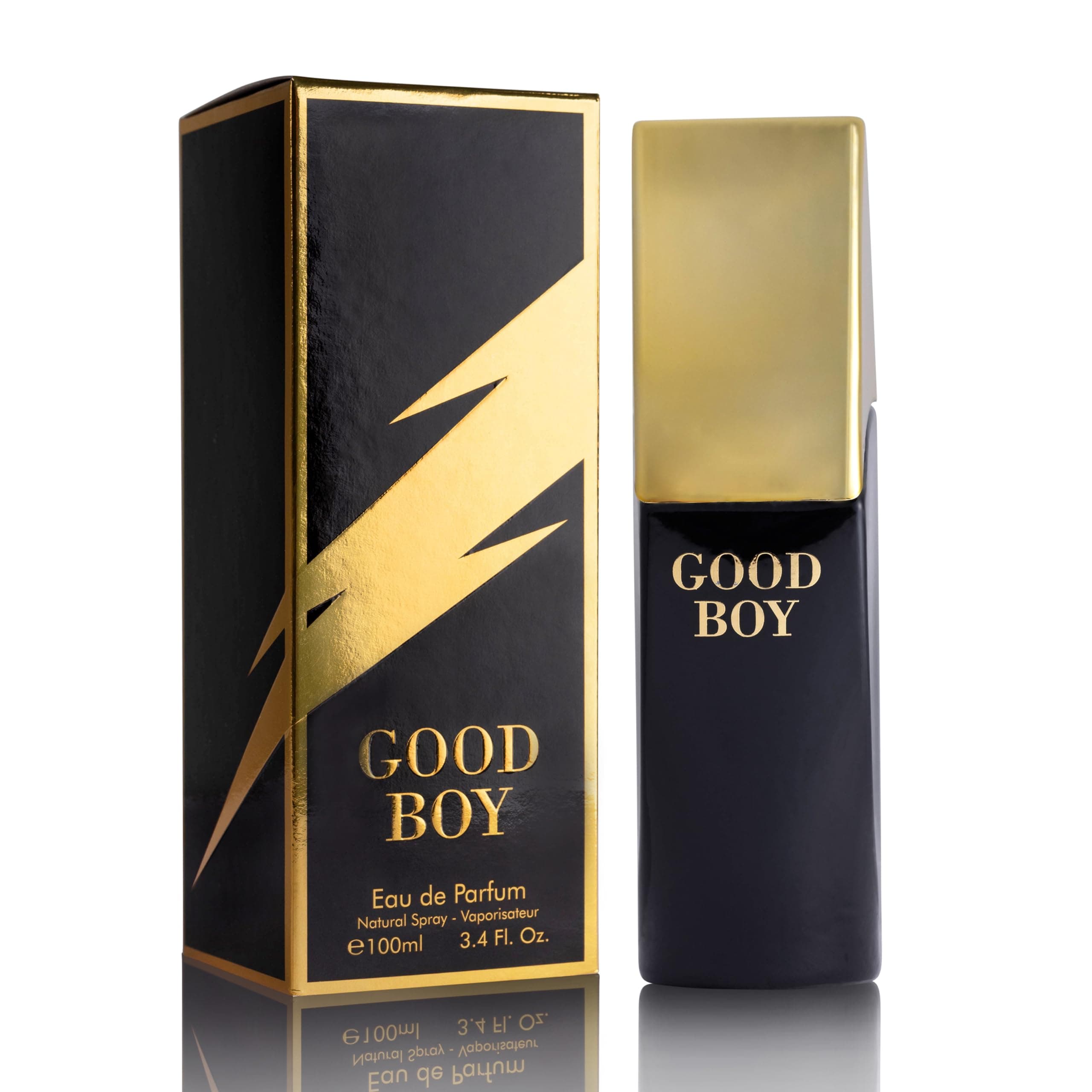 URBAN COLLECTION Bold Boy Eau De Parfum 3.4 fl oz – Fresh Citrus, Spice & Amber Scent – Italian Bergamot & Pink Pepper – Tonka Bean Base – Vegan, Cruelty-Free, Paraben Free – 100ml Elegant Bottle